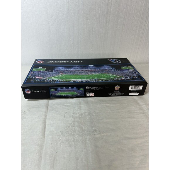 NFL Tennessee Titans Panoramic 1000 Pc Puzzle Box NFL Hologram Marked - Picture 2 of 4